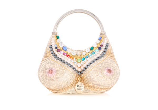 Judith Leiber Bust Don't Tell Mama - Judith Leiber Crystal Clutch - Luxury Evening Bag - Shop at Luxury Shoes 