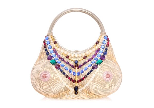 Judith Leiber Bust Nude - Judith Leiber Crystal Clutch - Luxury Evening Bag - Shop at Luxury Shoes 