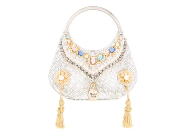 Judith Leiber Bust Standing Ovation - Judith Leiber Crystal Clutch - Luxury Evening Bag - Shop at Luxury Shoes 
