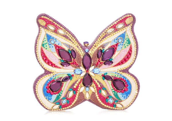 Judith Leiber Butterfly Medley - Judith Leiber Crystal Clutch - Luxury Evening Bag - Shop at Luxury Shoes 