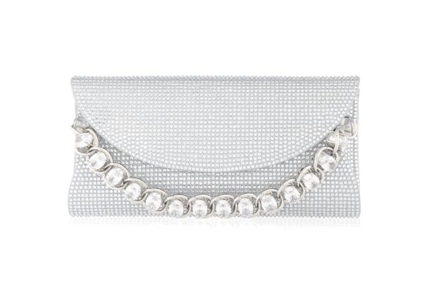 Judith Leiber Envelope Taylor Fullbead - Judith Leiber Crystal Clutch - Luxury Evening Bag - Shop at Luxury Shoes 