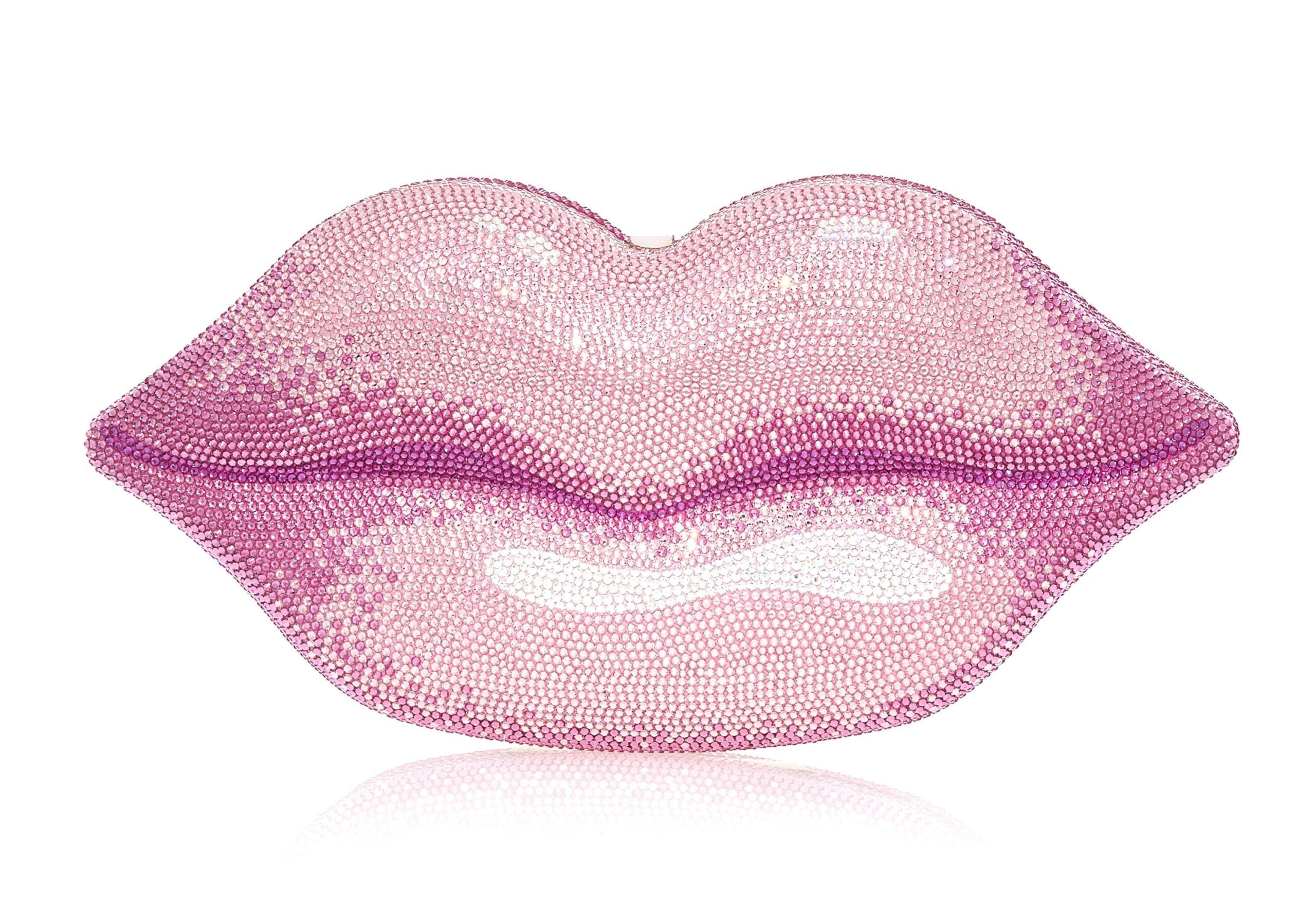 Judith Leiber Hot Lips Pink Designer Purse - Judith Leiber Crystal Clutch - Luxury Evening Bag - Shop at Luxury Shoes Judith Leiber Hot Lips Pink Designer Purse - Judith Leiber Crystal Clutch - Luxury Evening Bag - Shop at Luxury Shoes