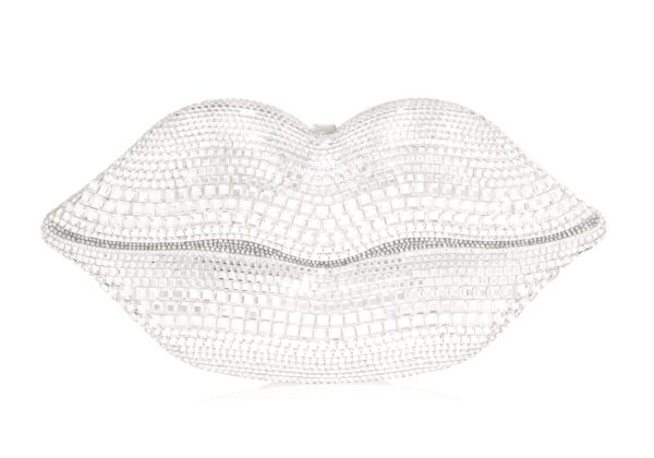 Judith Leiber Lips Disco Lips Clutch - Judith Leiber Crystal Clutch - Luxury Evening Bag - Shop at Luxury Shoes 