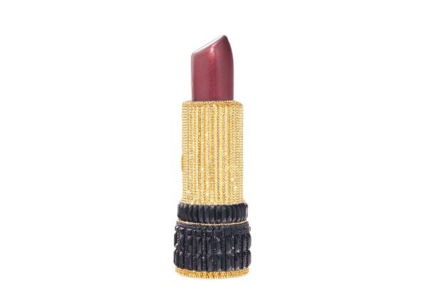 Judith Leiber Lipstick Burgundy Glitter - Judith Leiber Crystal Clutch - Luxury Evening Bag - Shop at Luxury Shoes 