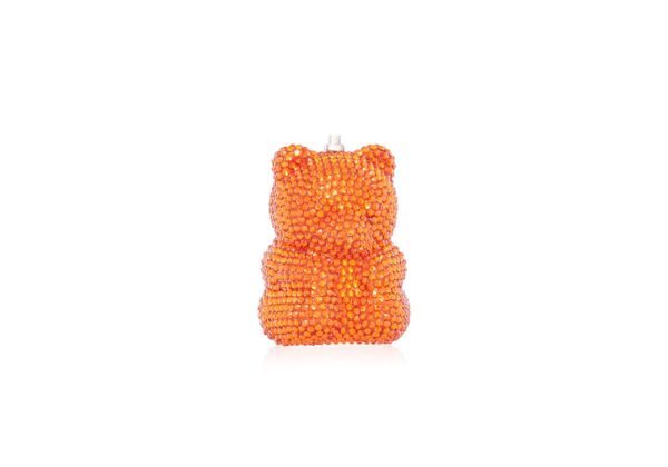 Judith Leiber Mini Gummy Bear Orange - Judith Leiber Crystal Clutch - Luxury Evening Bag - Shop at Luxury Shoes 