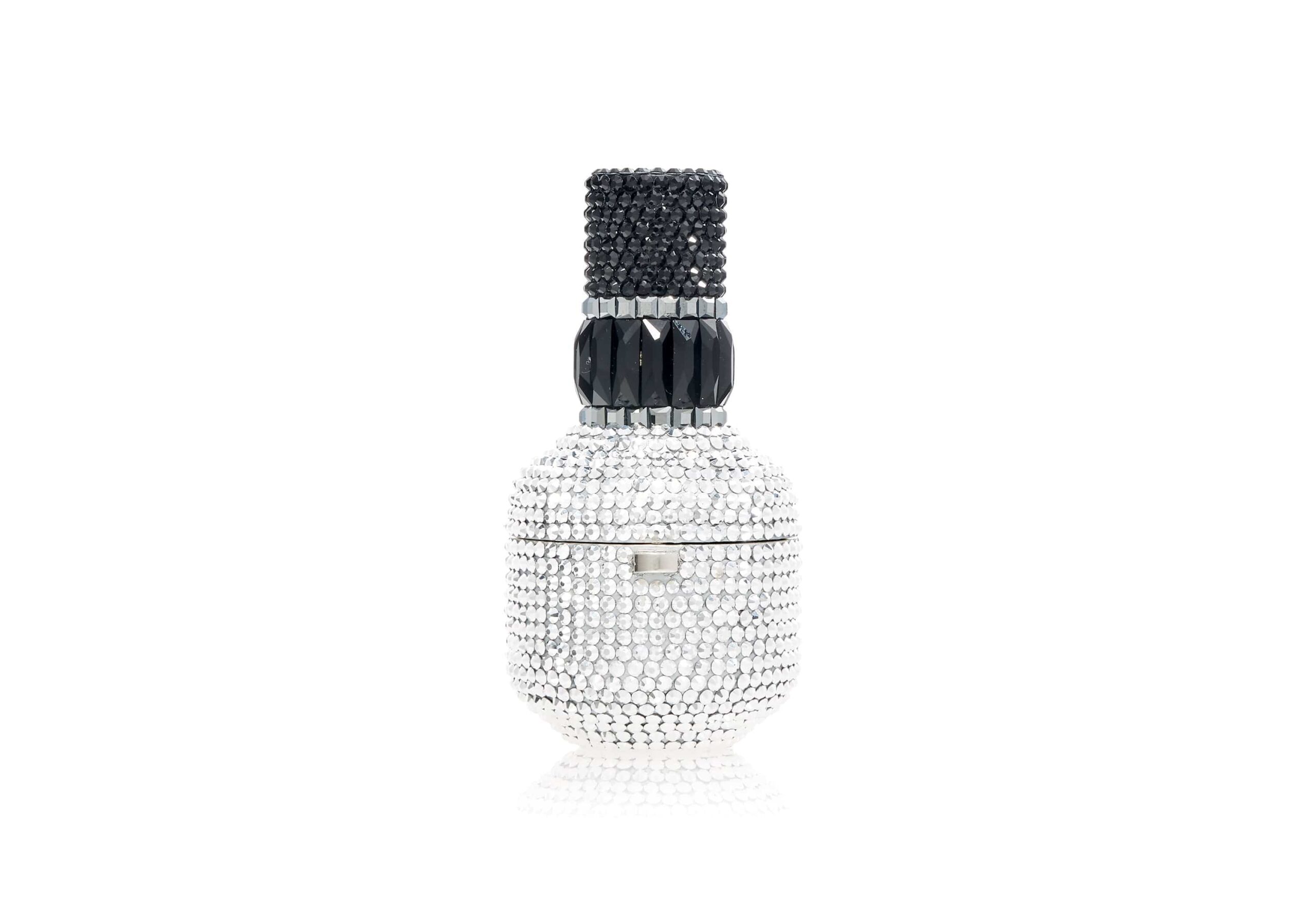 Judith Leiber Nail Polish Pillbox Chrome - Judith Leiber Crystal Clutch - Luxury Evening Bag - Shop at Luxury Shoes Judith Leiber Nail Polish Pillbox Chrome - Judith Leiber Crystal Clutch - Luxury Evening Bag - Shop at Luxury Shoes