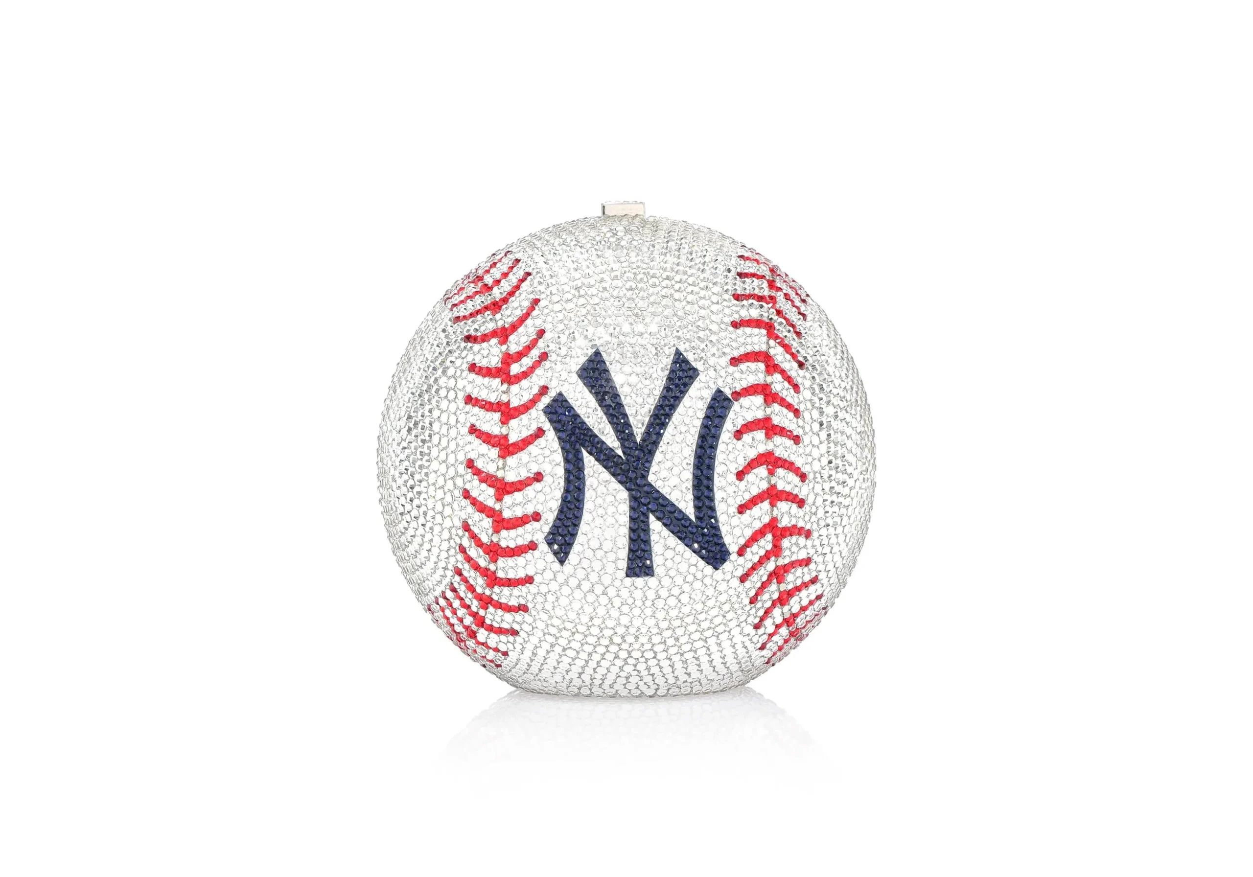 Judith Leiber New York Yankees™ Baseball Clutch - Judith Leiber Crystal Clutch - Luxury Evening Bag - Shop at Luxury Shoes Judith Leiber New York Yankees™ Baseball Clutch - Judith Leiber Crystal Clutch - Luxury Evening Bag - Shop at Luxury Shoes