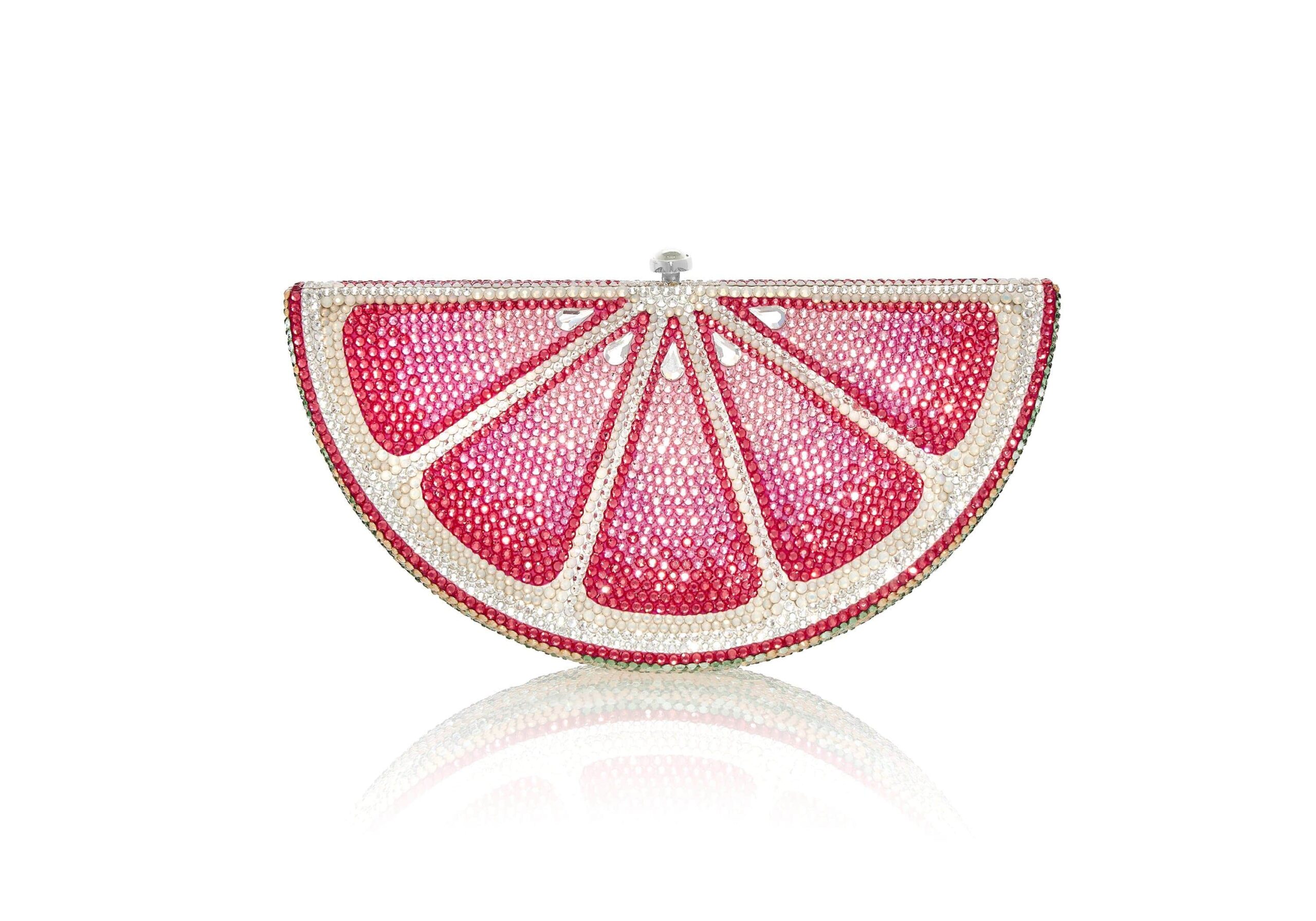 Judith Leiber Pink Lemon Slice - Judith Leiber Crystal Clutch - Luxury Evening Bag - Shop at Luxury Shoes Judith Leiber Pink Lemon Slice - Judith Leiber Crystal Clutch - Luxury Evening Bag - Shop at Luxury Shoes