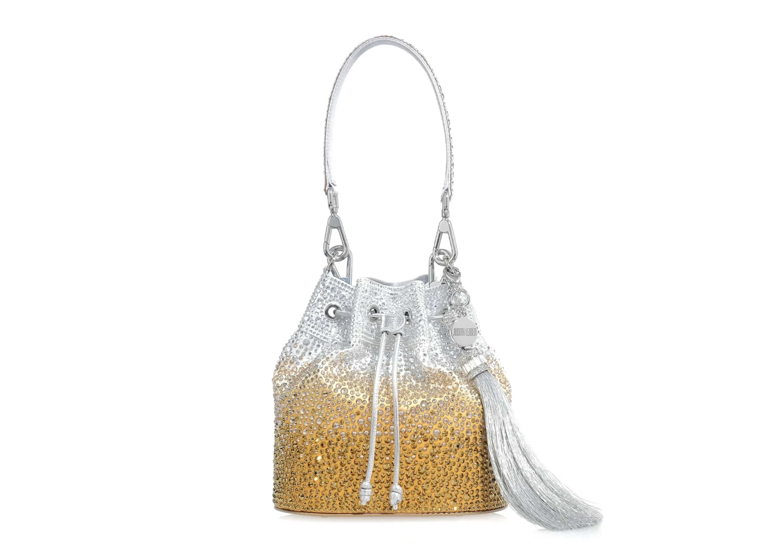 Judith Leiber Piper Bucket Caviar Gradient Golden - Judith Leiber Crystal Clutch - Luxury Evening Bag - Shop at Luxury Shoes Judith Leiber Piper Bucket Caviar Gradient Golden - Judith Leiber Crystal Clutch - Luxury Evening Bag - Shop at Luxury Shoes