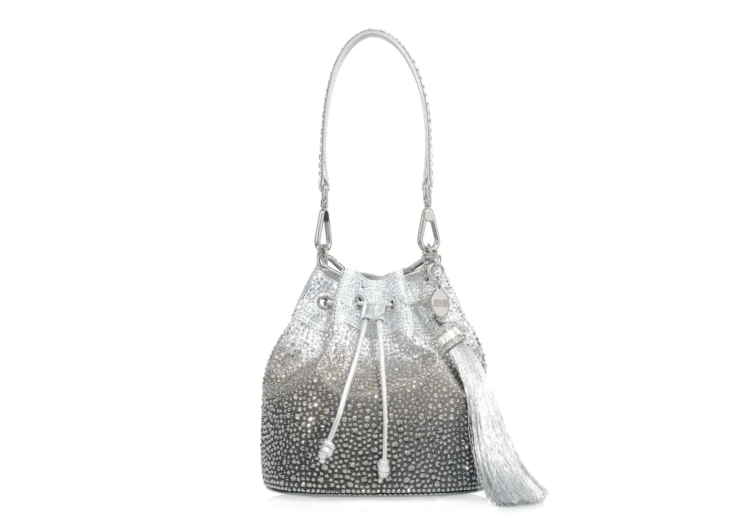Judith Leiber Piper Bucket Caviar Gradient Platinum - Judith Leiber Crystal Clutch - Luxury Evening Bag - Shop at Luxury Shoes Judith Leiber Piper Bucket Caviar Gradient Platinum - Judith Leiber Crystal Clutch - Luxury Evening Bag - Shop at Luxury Shoes