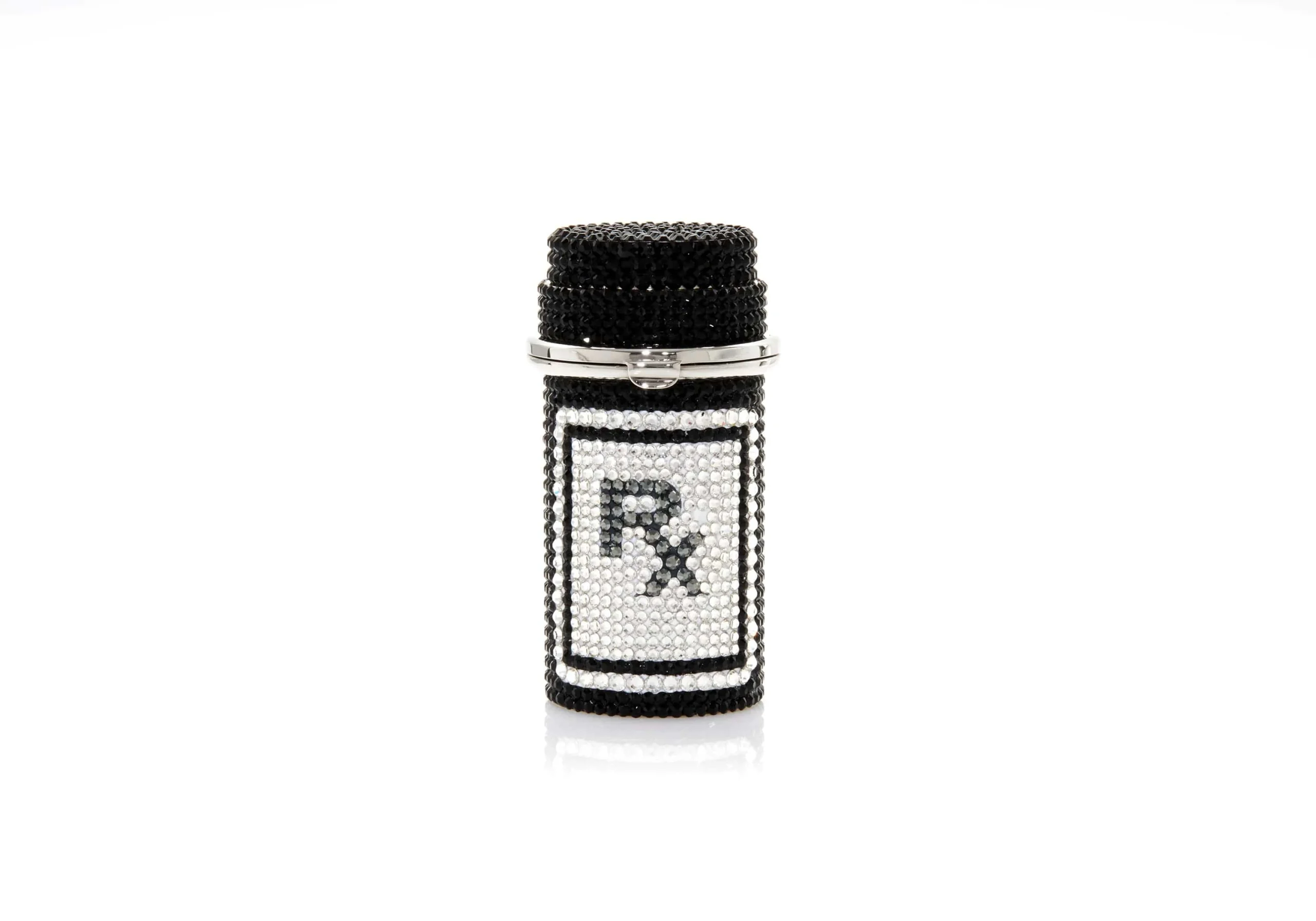 Judith Leiber Prescription Bottle Pillbox RX - Judith Leiber Crystal Clutch - Luxury Evening Bag - Shop at Luxury Shoes Judith Leiber Prescription Bottle Pillbox RX - Judith Leiber Crystal Clutch - Luxury Evening Bag - Shop at Luxury Shoes