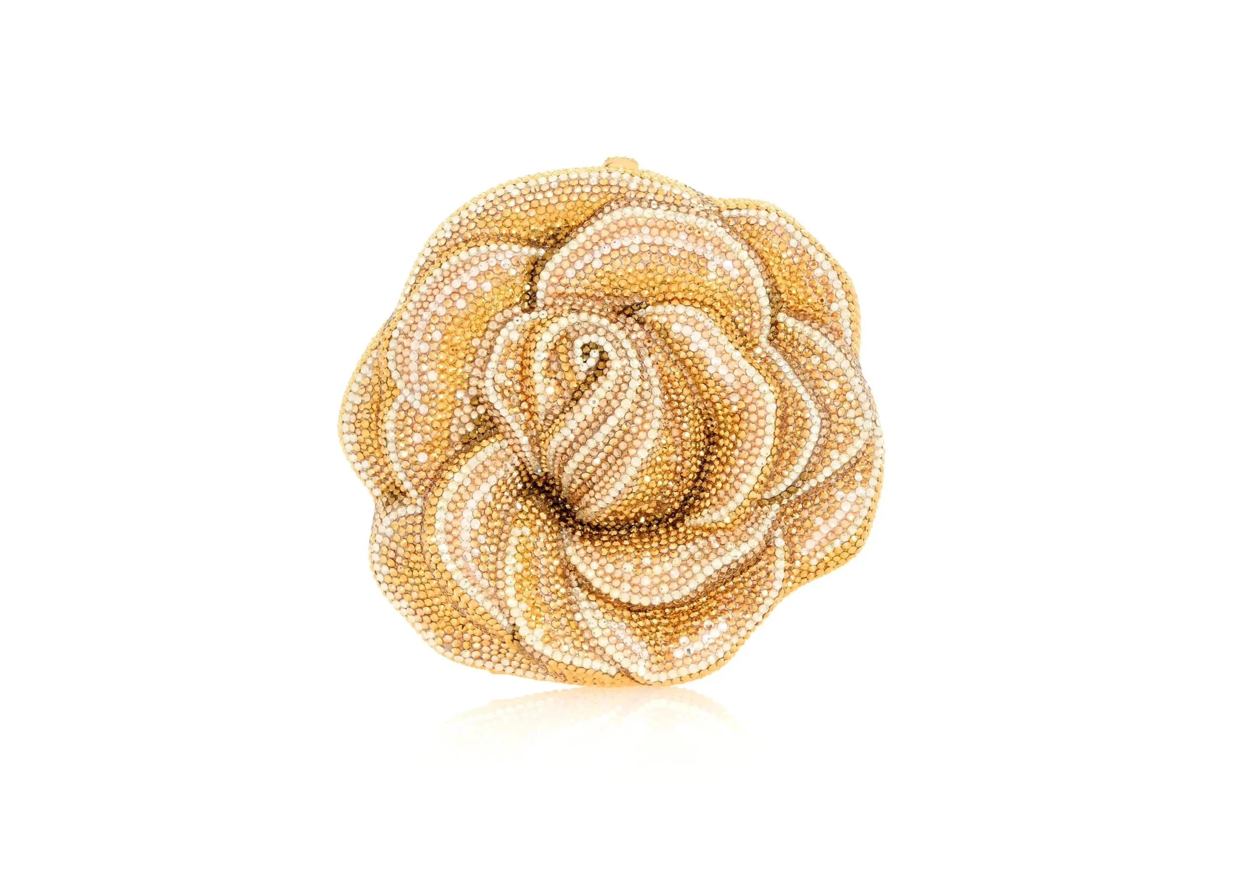 Judith Leiber Rose Golden - Judith Leiber Crystal Clutch - Luxury Evening Bag - Shop at Luxury Shoes Judith Leiber Rose Golden - Judith Leiber Crystal Clutch - Luxury Evening Bag - Shop at Luxury Shoes