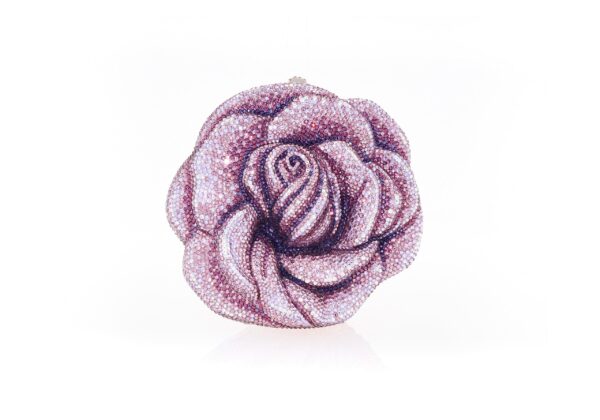 Judith Leiber Rose Melody - Judith Leiber Crystal Clutch - Luxury Evening Bag - Shop at Luxury Shoes 