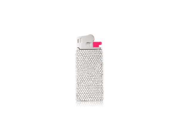 Judith Leiber Silver Flame Miniature Got A Light? - Judith Leiber Crystal Clutch - Luxury Evening Bag - Shop at Luxury Shoes 