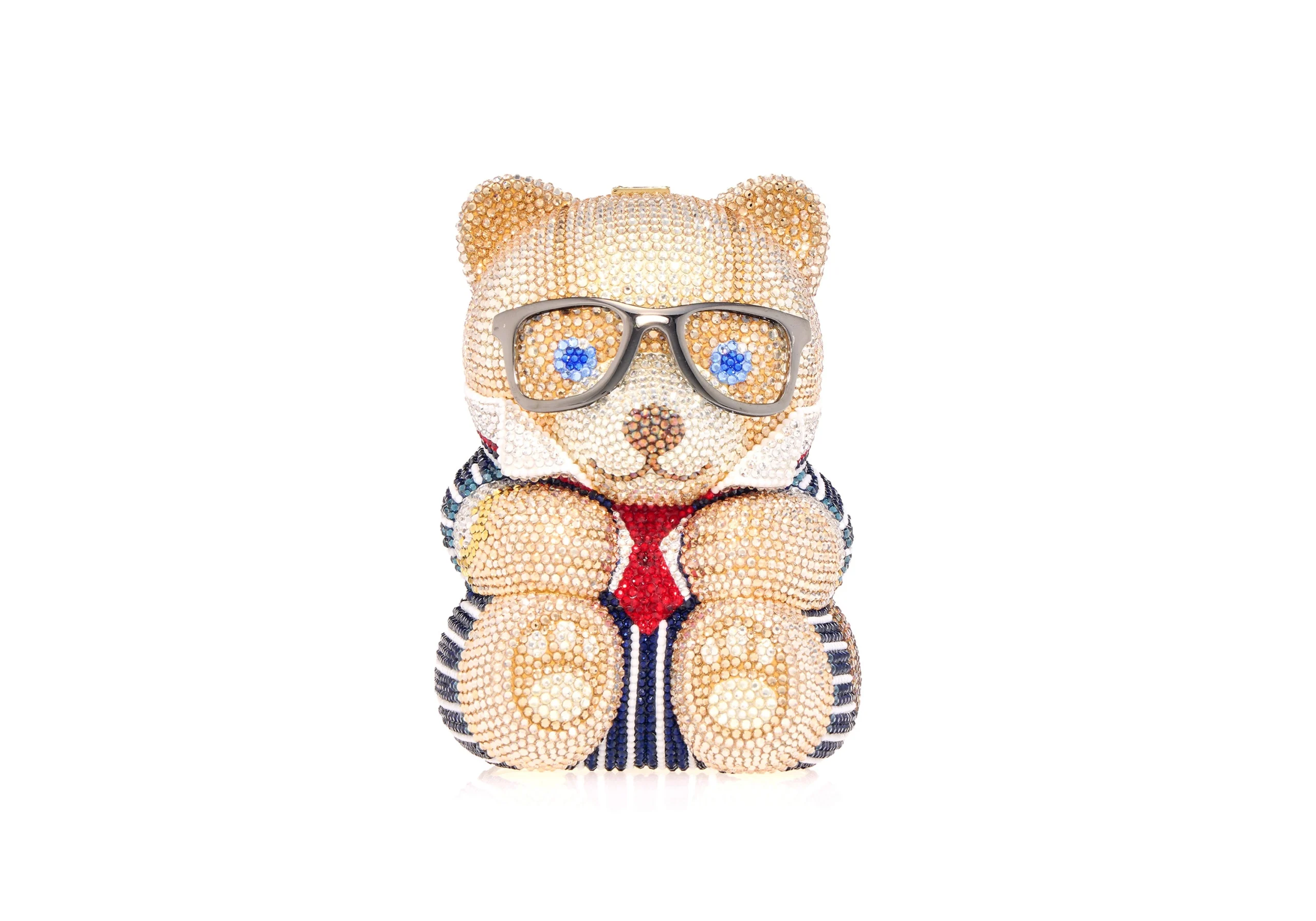 Judith Leiber Teddy Bear Mr. Smith - Judith Leiber Crystal Clutch - Luxury Evening Bag - Shop at Luxury Shoes Judith Leiber Teddy Bear Mr. Smith - Judith Leiber Crystal Clutch - Luxury Evening Bag - Shop at Luxury Shoes