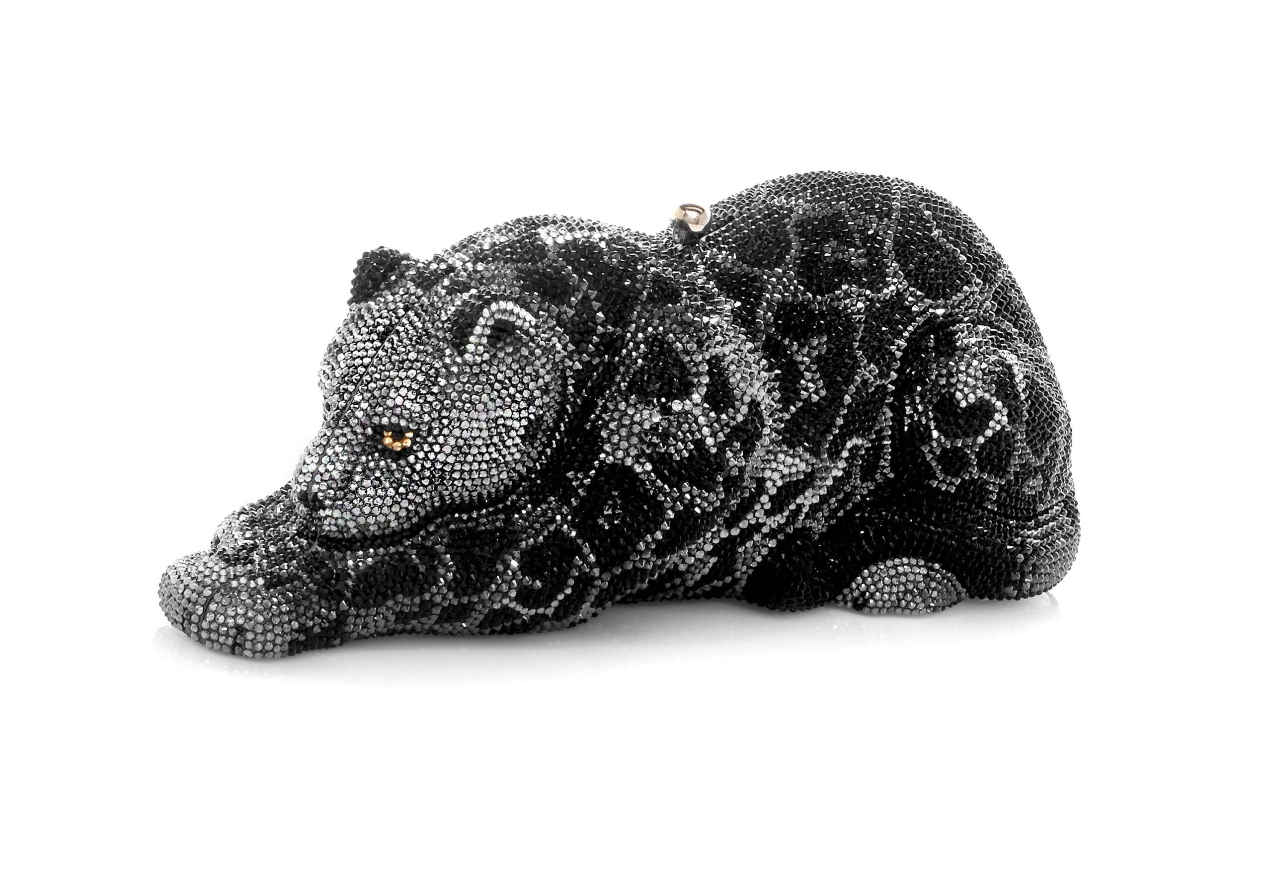 Judith Leiber Wildcat Black Jaguar - Judith Leiber Crystal Clutch - Luxury Evening Bag - Shop at Luxury Shoes Judith Leiber Wildcat Black Jaguar - Judith Leiber Crystal Clutch - Luxury Evening Bag - Shop at Luxury Shoes