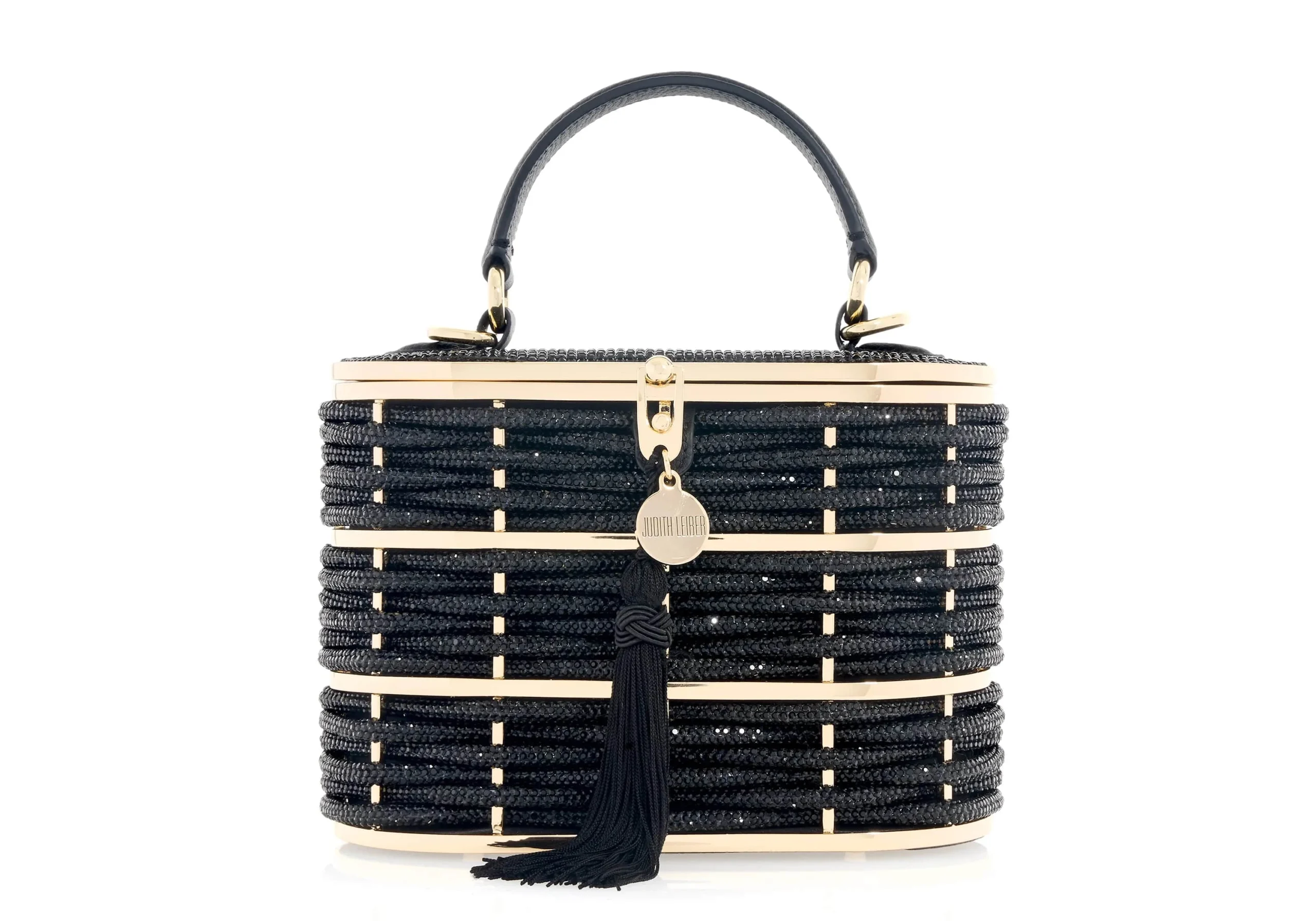Judith Leiber Willow Crystal Woven Top Handle Black - Judith Leiber Crystal Clutch - Luxury Evening Bag - Shop at Luxury Shoes Judith Leiber Willow Crystal Woven Top Handle Black - Judith Leiber Crystal Clutch - Luxury Evening Bag - Shop at Luxury Shoes