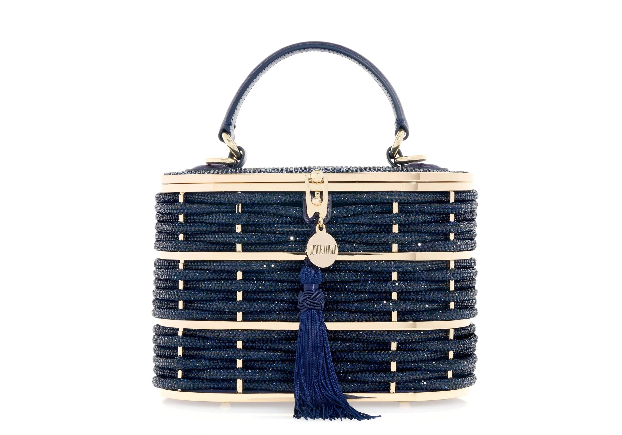 Judith Leiber Willow Crystal Woven Top Handle Navy - Judith Leiber Crystal Clutch - Luxury Evening Bag - Shop at Luxury Shoes Judith Leiber Willow Crystal Woven Top Handle Navy - Judith Leiber Crystal Clutch - Luxury Evening Bag - Shop at Luxury Shoes