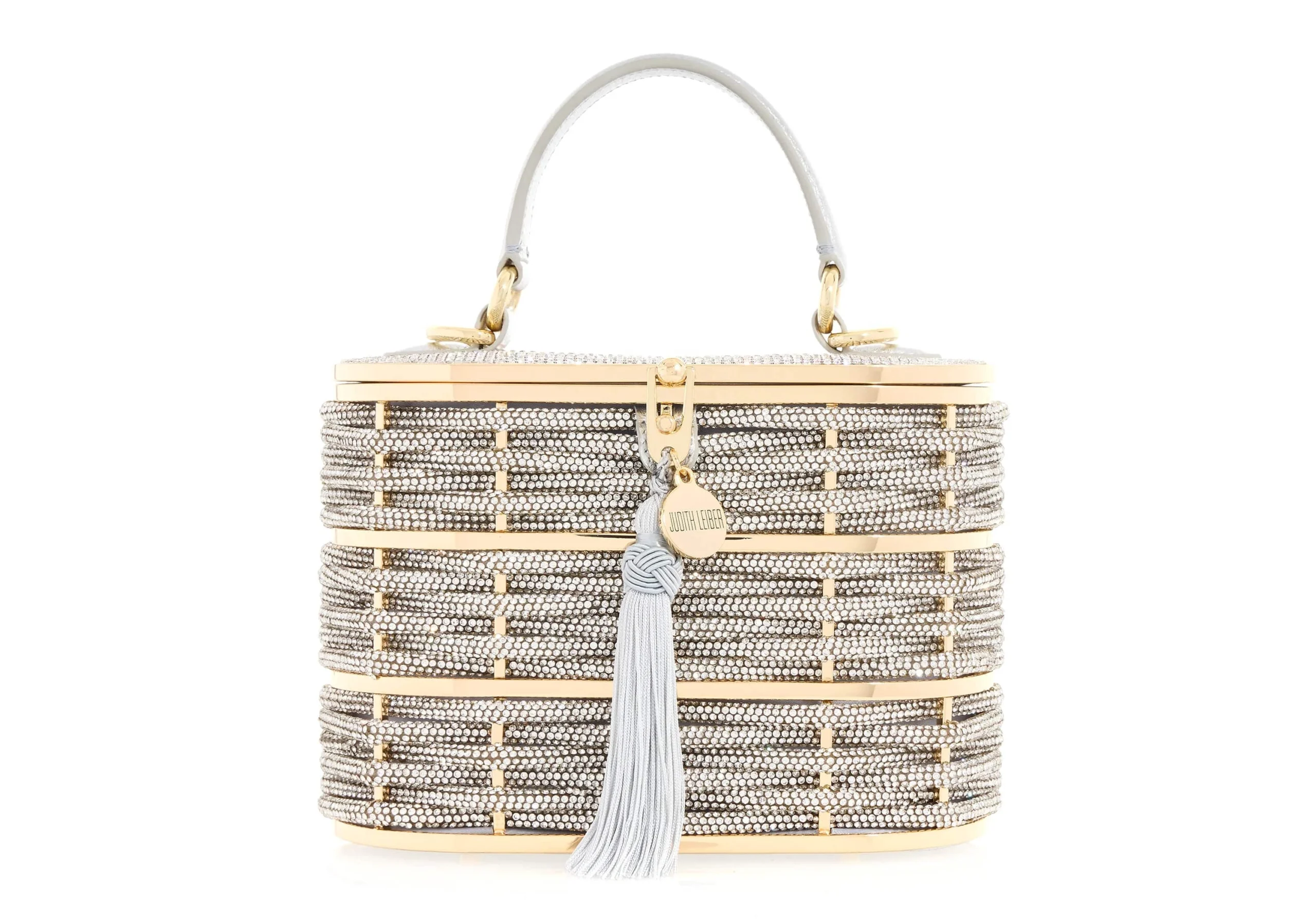 Judith Leiber Willow Crystal Woven Top Handle Silver - Judith Leiber Crystal Clutch - Luxury Evening Bag - Shop at Luxury Shoes Judith Leiber Willow Crystal Woven Top Handle Silver - Judith Leiber Crystal Clutch - Luxury Evening Bag - Shop at Luxury Shoes