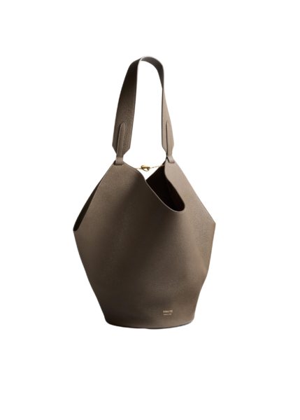 Khaite Small Lotus Tote - Khaite Totes & Top-Handle Bags - The Lotus Tote Bag - Shop at Luxury Shoes 