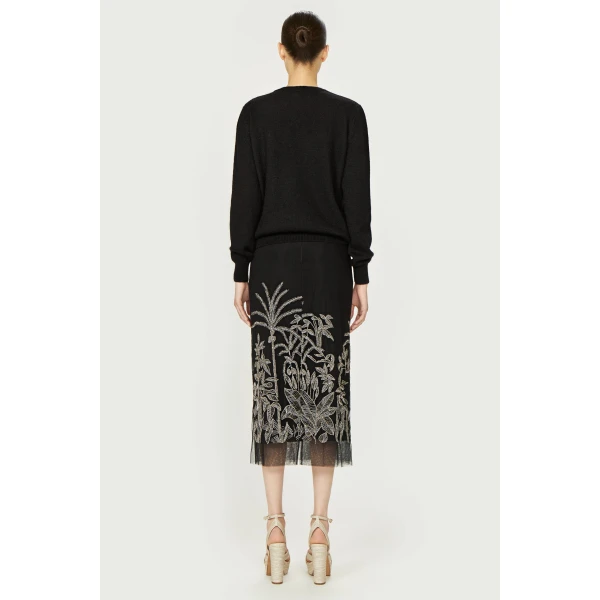 Costarellos Skirts - Romantic Greek Lace - Shop at Luxury Shoes 