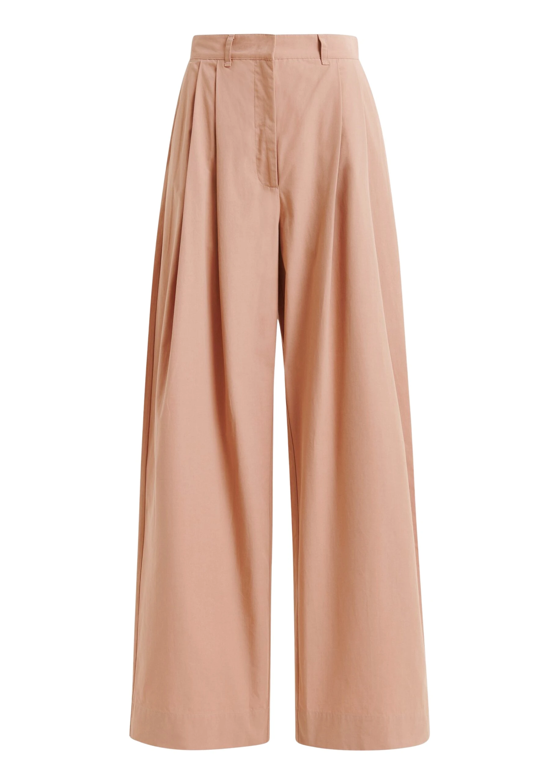 Light-brown-cotton-wide-leg-pants-Essentiel-Antwerp-Pants-scaled24733_nobg Essentiel Antwerp Light brown cotton wide-leg pants - Essentiel Antwerp Pants - Colorful Belgian Design - Shop at Luxury Shoes