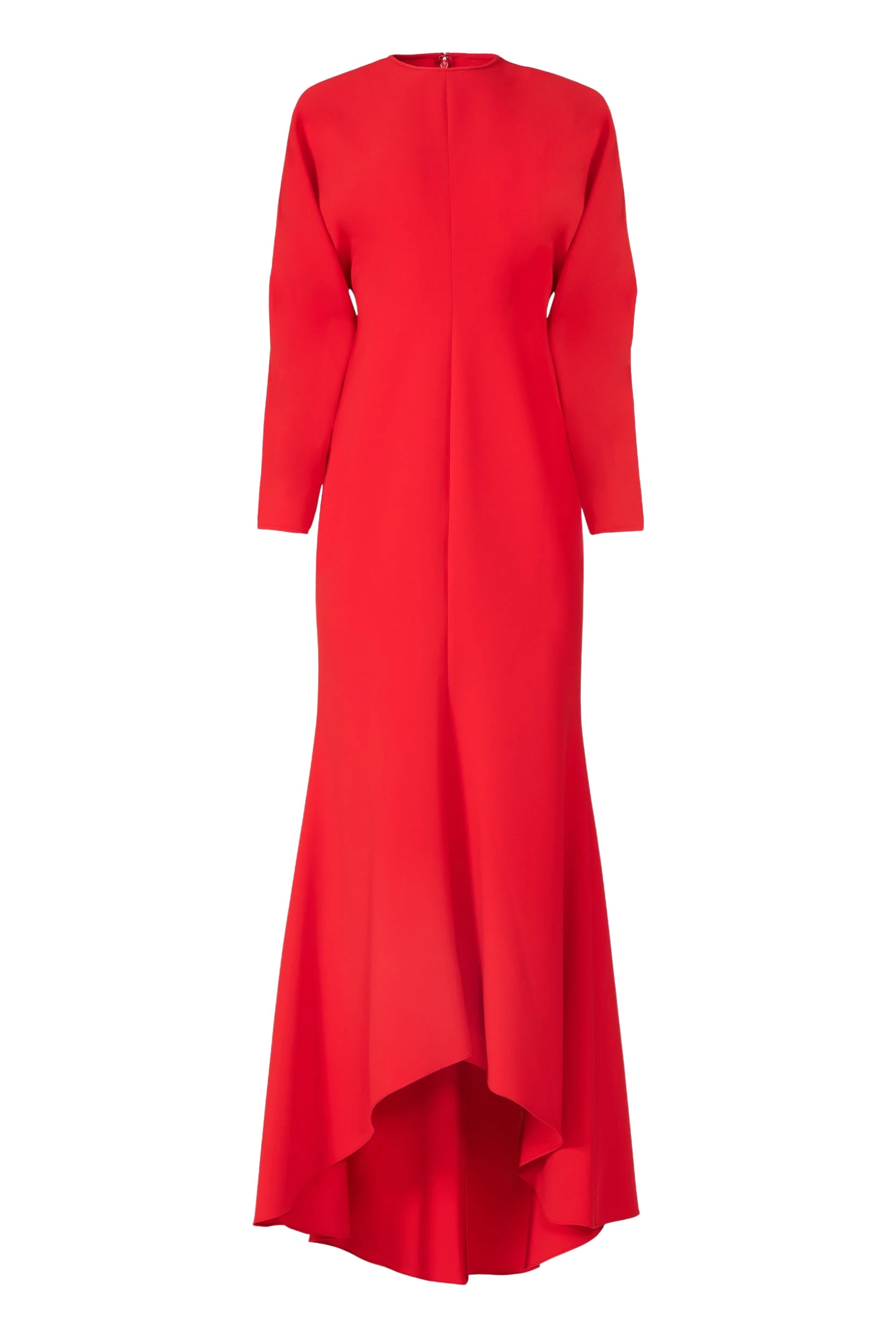 Marlette-High-Low-Crepe-Gown-Costarellos-Dresses99441_nobg Costarellos Dresses - Romantic Greek Lace - Shop at Luxury Shoes