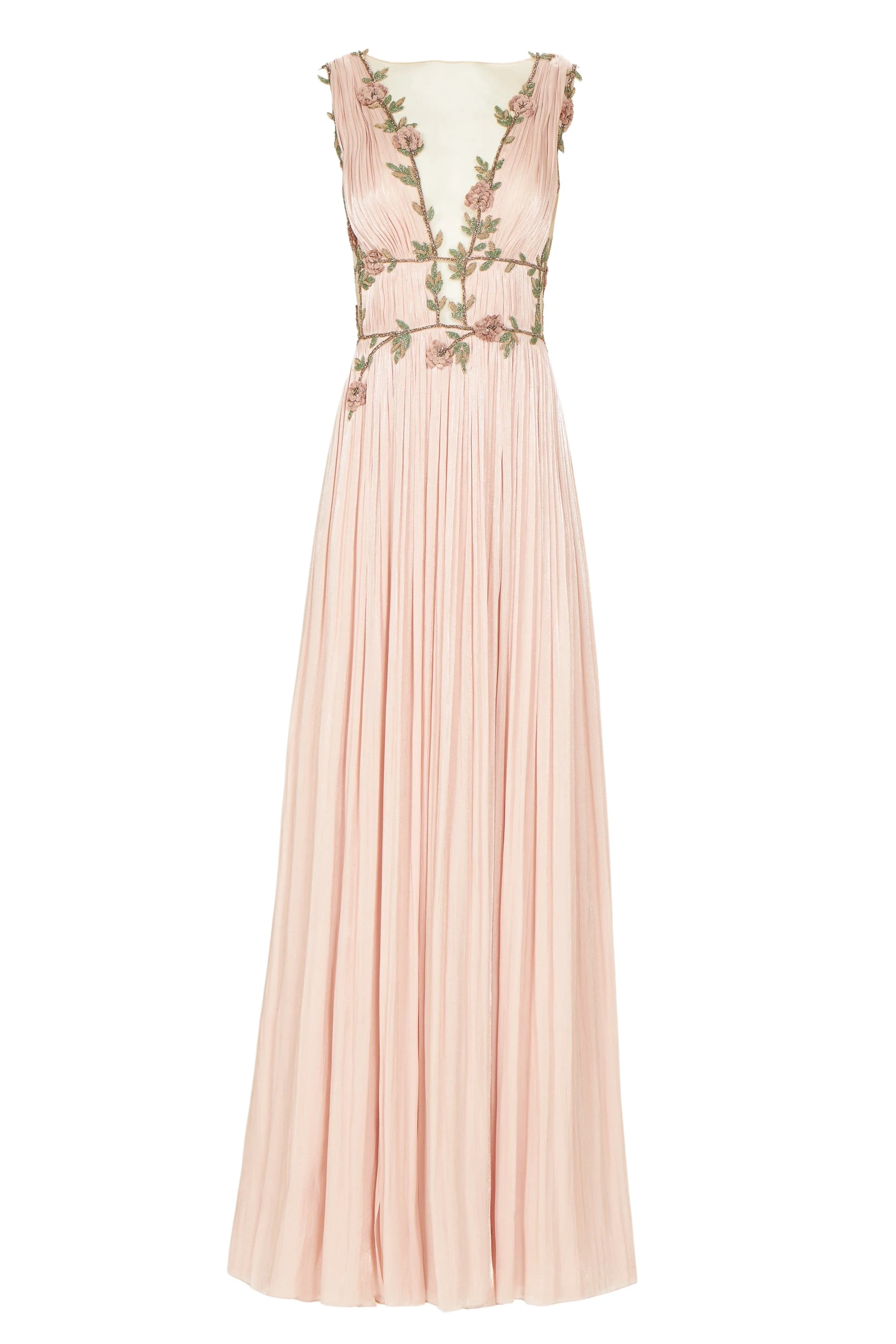 Nalina-Lurex-Georgette-Draped-Gown-Costarellos-Dresses44318_nobg Costarellos Dresses - Romantic Greek Lace - Shop at Luxury Shoes