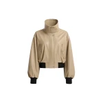 Nour-Hammour-Briar-Cropped-Bomber-Jacket-scaled58253_nobg Nour Hammour Jackets Color | Briar Cropped Bomber Jacket luxury leather Jackets from Luxury Shoes
