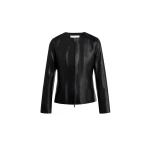 Nour-Hammour-Classic-Polished-Leather-Jacket-scaled52103_nobg Nour Hammour Jackets Color | Classic Polished Leather Jacket luxury leather Jackets from Luxury Shoes