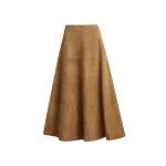 Nour-Hammour-Opera-Sweeping-Suede-Skirt-scaled86544_nobg Nour Hammour Skirts Color | Opera Sweeping Suede Skirt luxury leather Skirts from Luxury Shoes