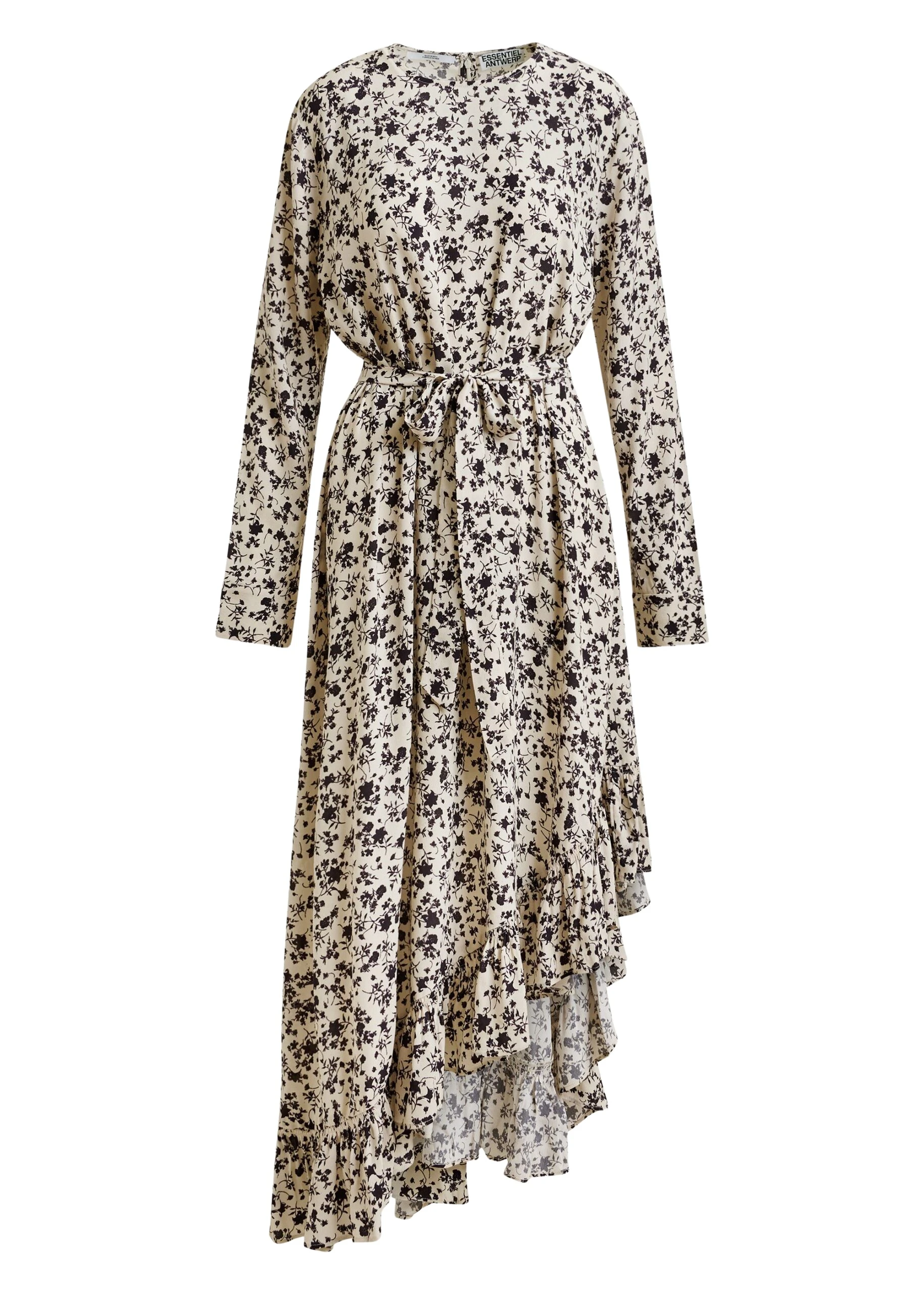 Off-white-and-black-asymmetrical-floral-midi-dress-Essentiel-Antwerp-Dresses-scaled77025_nobg Essentiel Antwerp Off-white and black asymmetrical floral midi dress - Essentiel Antwerp Dresses - Colorful Belgian Design - Shop at Luxury Shoes