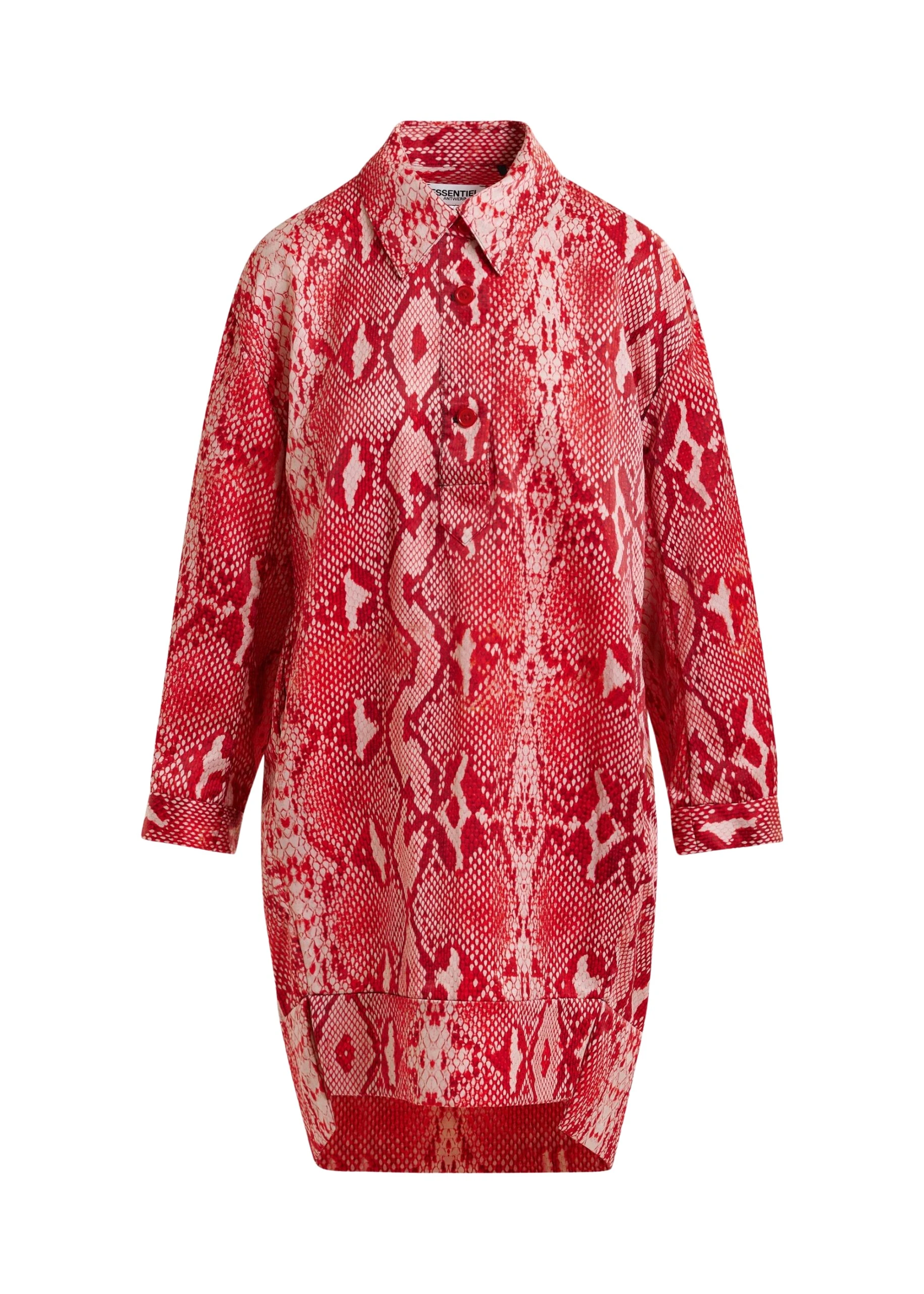 Red-and-orange-snakeprint-minidress-Essentiel-Antwerp-Dresses-scaled35313_nobg Essentiel Antwerp Red and orange snakeprint minidress - Essentiel Antwerp Dresses - Colorful Belgian Design - Shop at Luxury Shoes