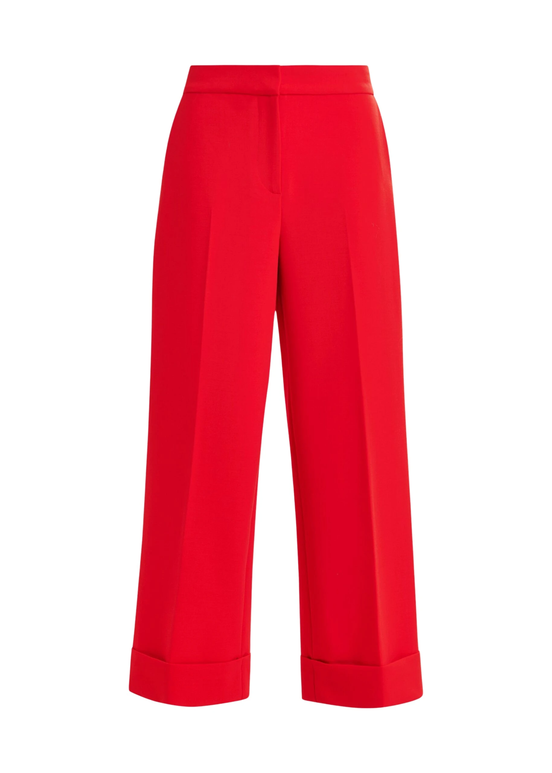 Red-cropped-pants-with-folded-cuffs-Essentiel-Antwerp-Pants-scaled77988_nobg Essentiel Antwerp Red cropped pants with folded cuffs - Essentiel Antwerp Pants - Colorful Belgian Design - Shop at Luxury Shoes