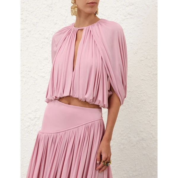 Elevate your elegance in this Zimmermann Tops available now at Luxury Shoes 