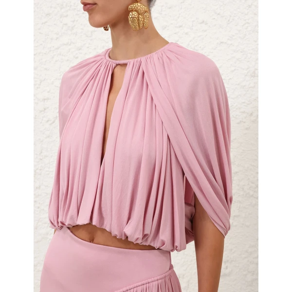 Elevate your elegance in this Zimmermann Tops available now at Luxury Shoes 