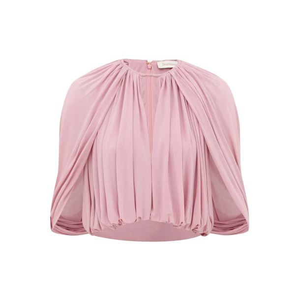 Elevate your elegance in this Zimmermann Tops available now at Luxury Shoes 