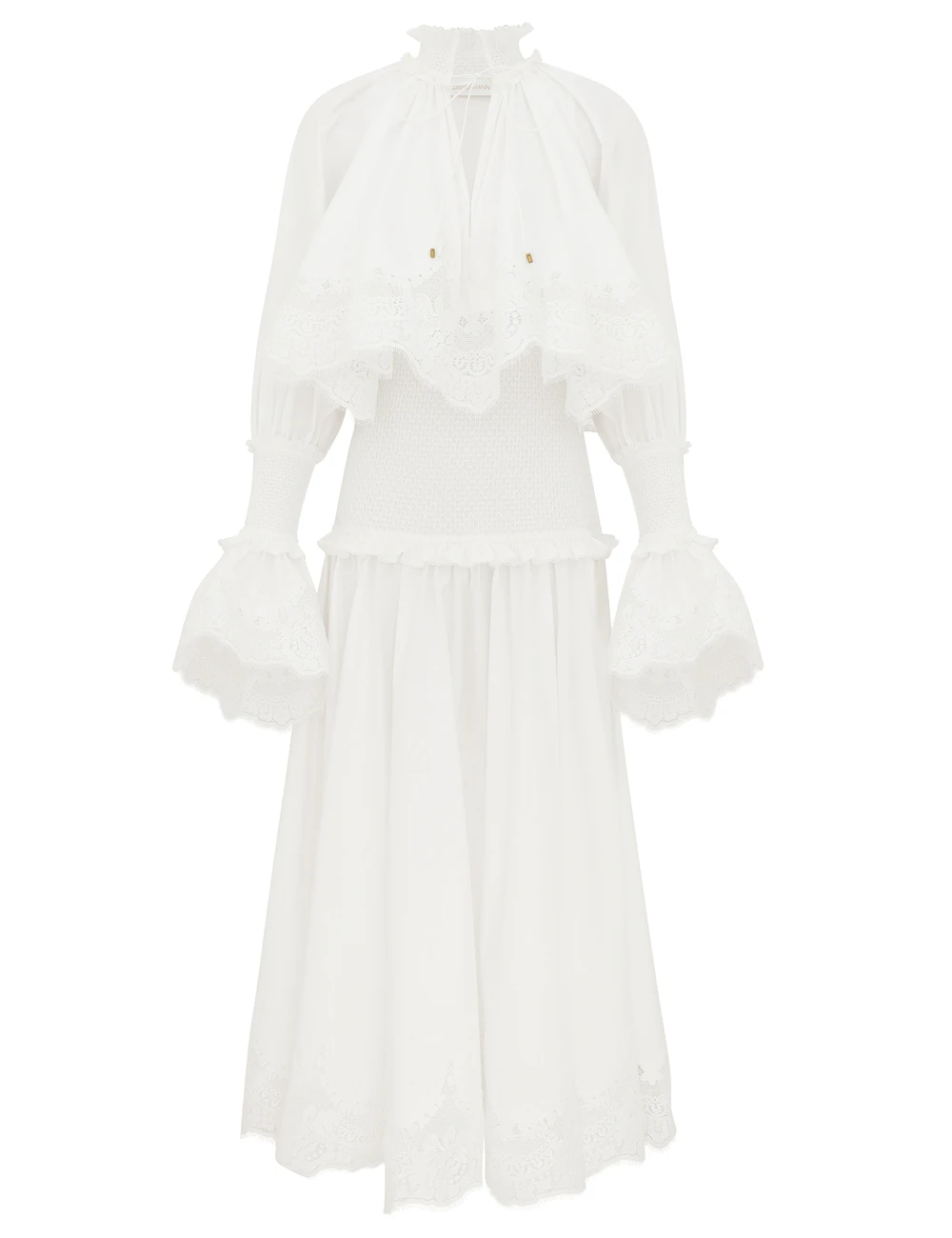 Zimmermann Alchemy Poplin Maxi Dress | Ready to Wear Collection Luxury Shoes Elevate your elegance in this Zimmermann Dresses available now at Luxury Shoes