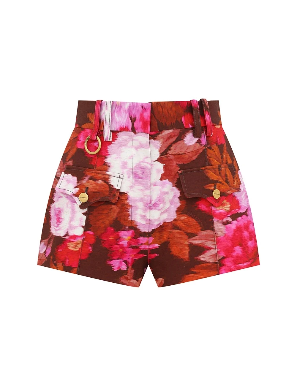 Zimmermann Luna Printed Drill Mini Short | Ready to Wear Collection Luxury Shoes Elevate your elegance in this Zimmermann Shorts available now at Luxury Shoes