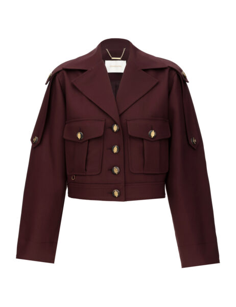 Elevate your elegance in this Zimmermann Jackets available now at Luxury Shoes 