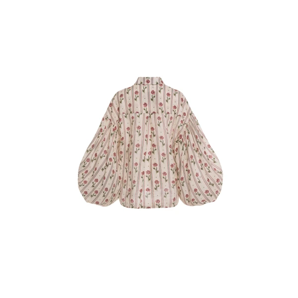 Agua by Agua Bendita Agar Quebrada Blouse - Agua By Agua Bendita Tops - Artisanal Colombian Resort Wear at Luxury Shoes 