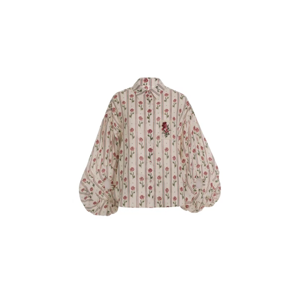 Agua by Agua Bendita Agar Quebrada Blouse - Agua By Agua Bendita Tops - Artisanal Colombian Resort Wear at Luxury Shoes 