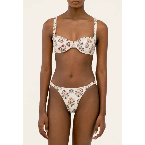 Agua by Agua Bendita Agraz Andes Bikini Top - Agua By Agua Bendita Beachwear - Artisanal Colombian Resort Wear at Luxury Shoes 