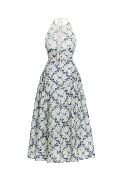 Agua by Agua Bendita Balsa Gloriosa Midi Dress - Agua By Agua Bendita Dresses - Artisanal Colombian Resort Wear at Luxury Shoes 