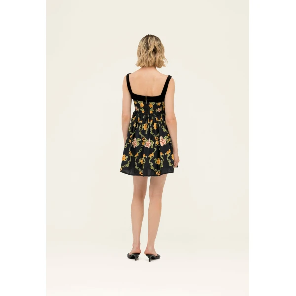 Agua by Agua Bendita Barbara Cordillera Mini Dress - Agua By Agua Bendita Dresses - Artisanal Colombian Resort Wear at Luxury Shoes 