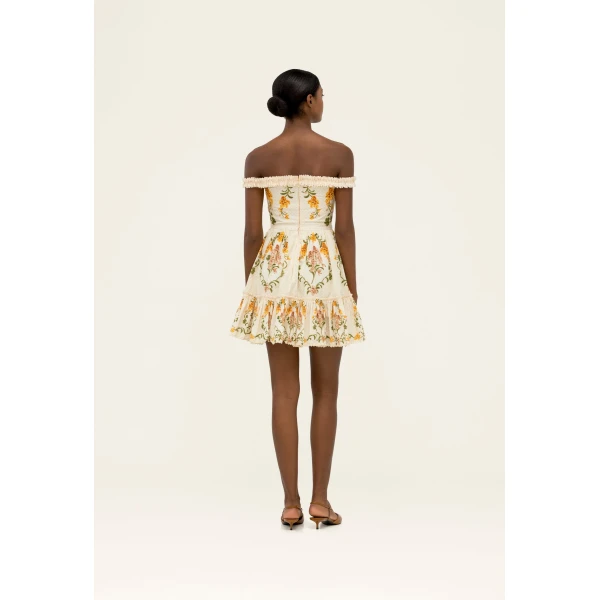 Agua by Agua Bendita Boreal Cordillera Mini Dress - Agua By Agua Bendita Dresses - Artisanal Colombian Resort Wear at Luxury Shoes 