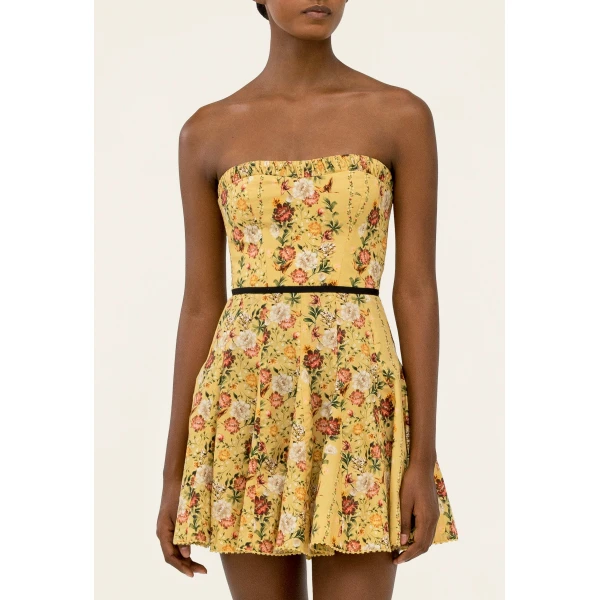 Agua by Agua Bendita Caudal Paramo Mini Dress - Agua By Agua Bendita Dresses - Artisanal Colombian Resort Wear at Luxury Shoes 