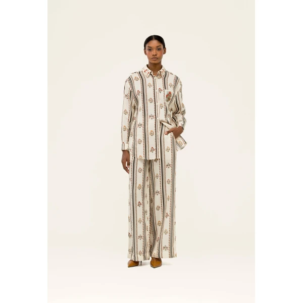 Agua by Agua Bendita Cecilia Andes Shirt - Agua By Agua Bendita Tops - Artisanal Colombian Resort Wear at Luxury Shoes 