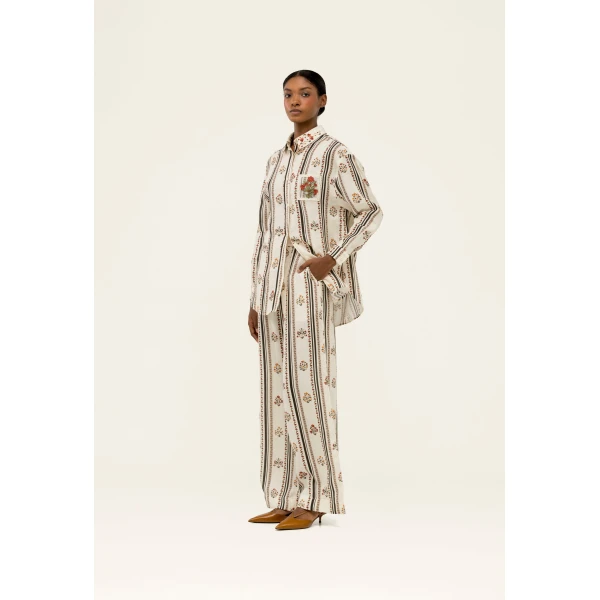 Agua by Agua Bendita Cecilia Andes Shirt - Agua By Agua Bendita Tops - Artisanal Colombian Resort Wear at Luxury Shoes 