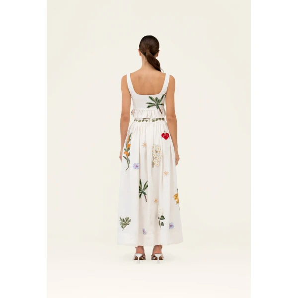 Agua by Agua Bendita Eslabon Wild Cropped Top - Agua By Agua Bendita Tops - Artisanal Colombian Resort Wear at Luxury Shoes 
